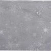 Peggy Wilkins Snow Crystal 67 X 100 Tablecloth Grey -Homeware Shop 45632 4187