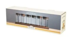 Artisan Street 6 Spice Jars With Board