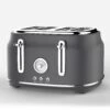 Tower T20065GRY Renaissance Grey 4 Slot Toaster -Homeware Shop 47436 919