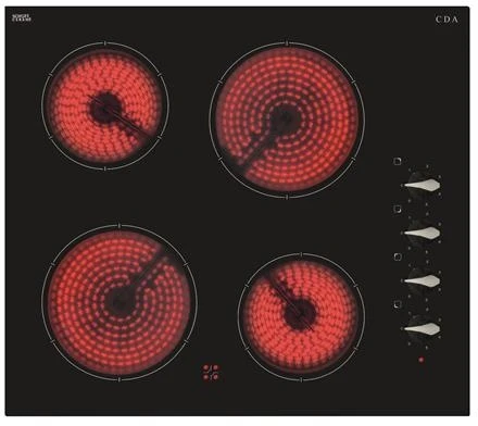 CDA HC6212FR 60cm Ceramic Hob 3 CDA HC6212FR 60cm Ceramic Hob
