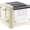 Dualit 4 Slot Toaster Lite - Gloss Cream 2 Dualit 4 Slot Toaster Lite - Gloss Cream -Homeware Shop 48004 39124