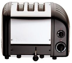 Dualit Vario 3 Slot Toaster - Black
