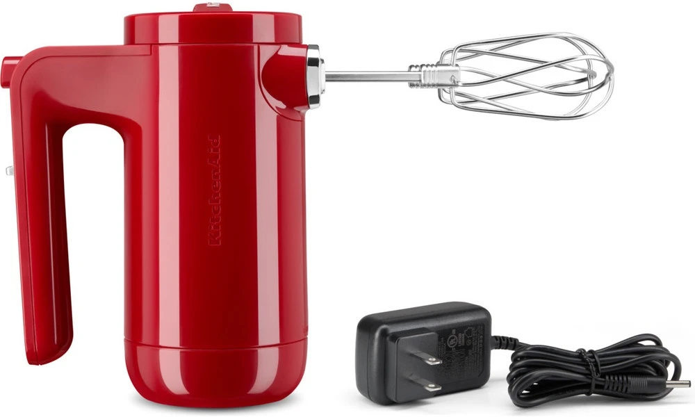 KitchenAid 5KHMB732BER Cordless Hand Mixer - Empire Red 3 KitchenAid 5KHMB732BER Cordless Hand Mixer - Empire Red