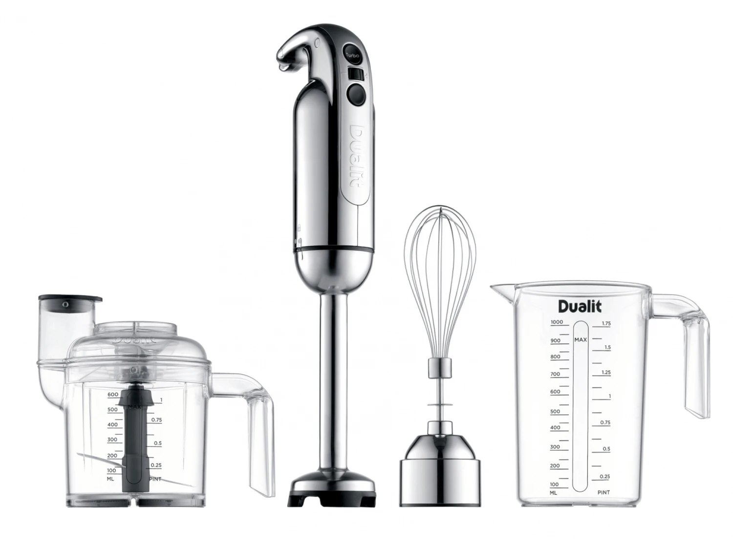 Dualit Hand Blender - Chrome 3 Dualit Hand Blender - Chrome