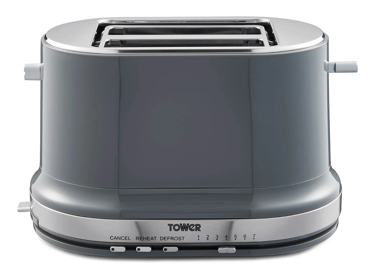 Tower T20043GRP Belle 2 Slice Toaster - Graphite 3 Tower T20043GRP Belle 2 Slice Toaster - Graphite
