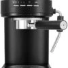 KitchenAid 5KES6503BBK Artisan Semi Automatic Espresso - Cast Iron Black -Homeware Shop 48460 37927