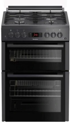 Blomberg GGN65N 60cm Double Oven Gas Cooker With Gas Hob - Anthracite