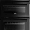 Beko EDVC503B 50cm Electric Double Oven With Ceramic Hob - Black -Homeware Shop 48570 37600