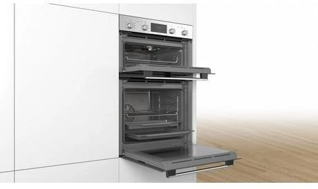 Bosch MBS533BS0B 59.4cm Built In Electric Double Oven With 3D Hot Air - Stainless Steel 5 Bosch MBS533BS0B 59.4cm Built In Electric Double Oven With 3D Hot Air - Stainless Steel - Image 3