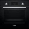 Bosch HHF113BA0B 59.4cm Built In Electric Single Oven With 3D Hot Air - Black -Homeware Shop 48605 37484