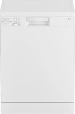 Zenith ZDW600W Full Size Dishwasher - White - 13 Place Settings
