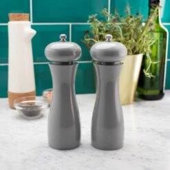 Taylors Eye Witness Salt & Pepper Mill Grey Set Of 2 -Homeware Shop 48923 36714