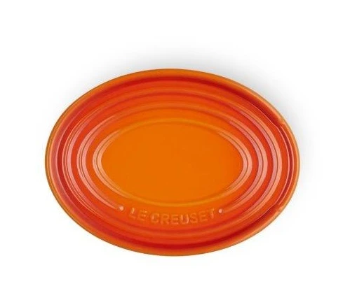 Le Creuset Oval Spoon Rest Volcanic 3 Le Creuset Oval Spoon Rest Volcanic