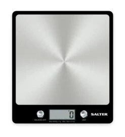 Salter Stainless Steel Evo Digital Kitchen Scales 5kg -Homeware Shop 49033 36410