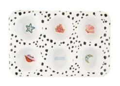 Captivate Eleanor Bowmer Ceramic Muffin Tin Dalmation -Homeware Shop 49049 36365