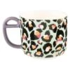 Captivate Eleanor Bowmer Short Mug Blue Leopard 1 Captivate Eleanor Bowmer Short Mug Blue Leopard -Homeware Shop 49056 36353
