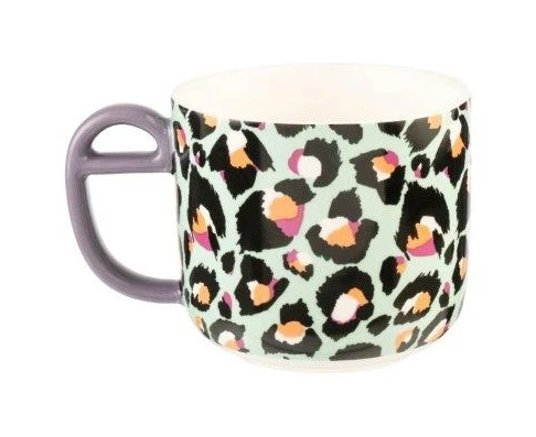 Captivate Eleanor Bowmer Short Mug Blue Leopard 3 Captivate Eleanor Bowmer Short Mug Blue Leopard