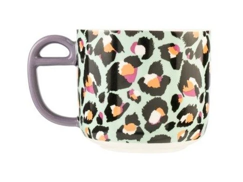 Captivate Eleanor Bowmer Short Mug Blue Leopard 4 Captivate Eleanor Bowmer Short Mug Blue Leopard - Image 2
