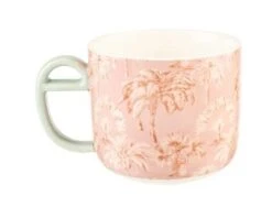 Captivate Eleanor Bowmer Short Mug Pink Palm -Homeware Shop 49059 36332