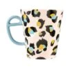 Captivate Eleanor Bowmer Tall Mug Pink Leopard -Homeware Shop 49061 36337