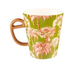 Captivate Eleanor Bowmer Tall Mug Khaki Palm -Homeware Shop 49073 36311