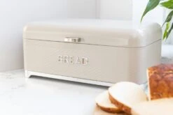 KitchenCraft Lovello Bread Bin Latte -Homeware Shop 49154 36113