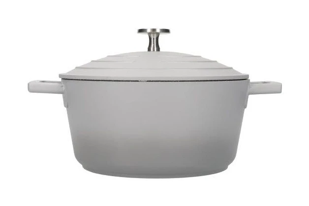 Masterclass Cast Aluminium Casserole Dish 20cm Grey 3 Masterclass Cast Aluminium Casserole Dish 20cm Grey