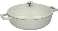 Masterclass Cast Aluminium Shallow Casserole Dish 28cm Mint -Homeware Shop 49189 36042