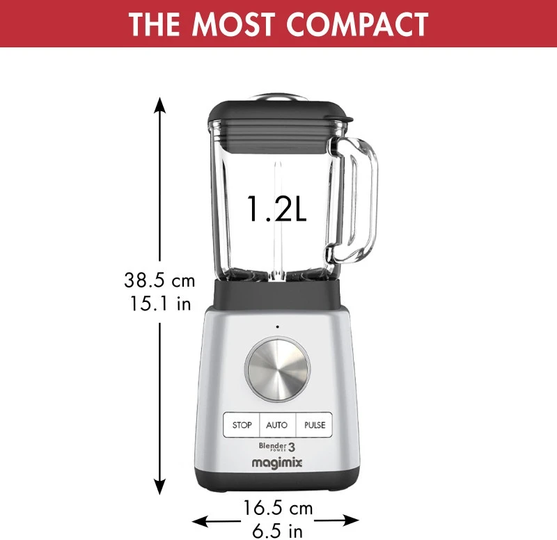 Magimix 11641 Power Blender 3 - Satin 4 Magimix 11641 Power Blender 3 - Satin - Image 2