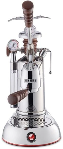 La Pavoni LPLESA01UK Esperto Abile Lever Coffee Machine Stainless Steel And Wood -Homeware Shop 50254 33423