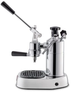 La Pavoni LPLPLQ01UK Professional Lusso Lever Coffee Machine Stainless Steel And Black -Homeware Shop 50259 33383