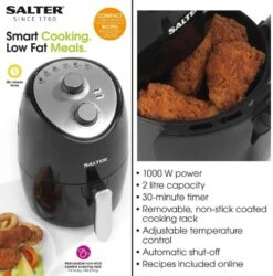 Salter EK2817H 2 Litre Compact Air Fryer 8 Salter EK2817H 2 Litre Compact Air Fryer -Homeware Shop 50261 33391