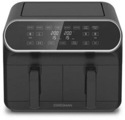 Statesman SKAF08017BK 8L Double Drawer Air Fryer -Homeware Shop 50721 31905