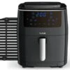 Tefal FW201827 Tefal EasyFry 3in1 Digital Air Fryer Grill & Steamer 6.2L - Black 1 Tefal FW201827 Tefal EasyFry 3in1 Digital Air Fryer Grill & Steamer 6.2L - Black -Homeware Shop 51341 29945