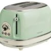 Ariete AR5514 Vintage 2 Slice Toaster - Green