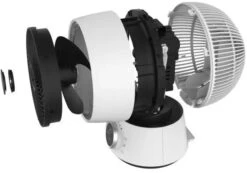 Igenix IGFD4009W 9-Inch Digital Turbo Air Circulator Fan - White -Homeware Shop 52623 39820