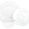 Price & Kensington Simplicity 12 Piece Dinner Set White -Homeware Shop 55552 39921