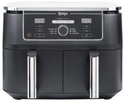 Ninja Foodi AF400UK 9.5L MAX Dual Zone Air Fryer & Dehydrator- Black