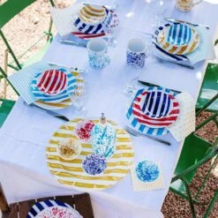 Amalfitana Cobalt Stripe Salad Plate 11 Amalfitana Cobalt Stripe Salad Plate -Homeware Shop Amalfitana Multi Decide 072c37e2 df8b 4740 9e5b 843543b6e01c 1800x1800