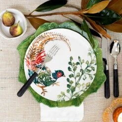 Fauna Pheasants Salad Plate -Homeware Shop FAU 9701 LSALT 6 1800x1800