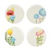 Fiori Di Campo Assorted Salad Plates - Set Of 4 -Homeware Shop FDC 9701 GRP 1800x1800