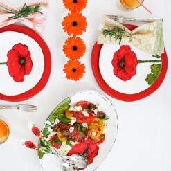 Lastra Poppy Salad Plate -Homeware Shop LPY 2601 LSALT 4 1800x1800
