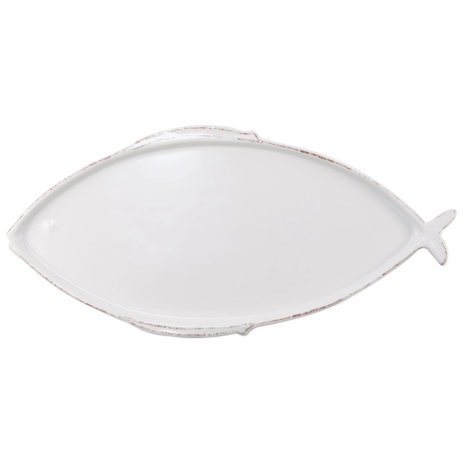 Melamine Lastra Fish White Large Oval Platter 3 Melamine Lastra Fish White Large Oval Platter