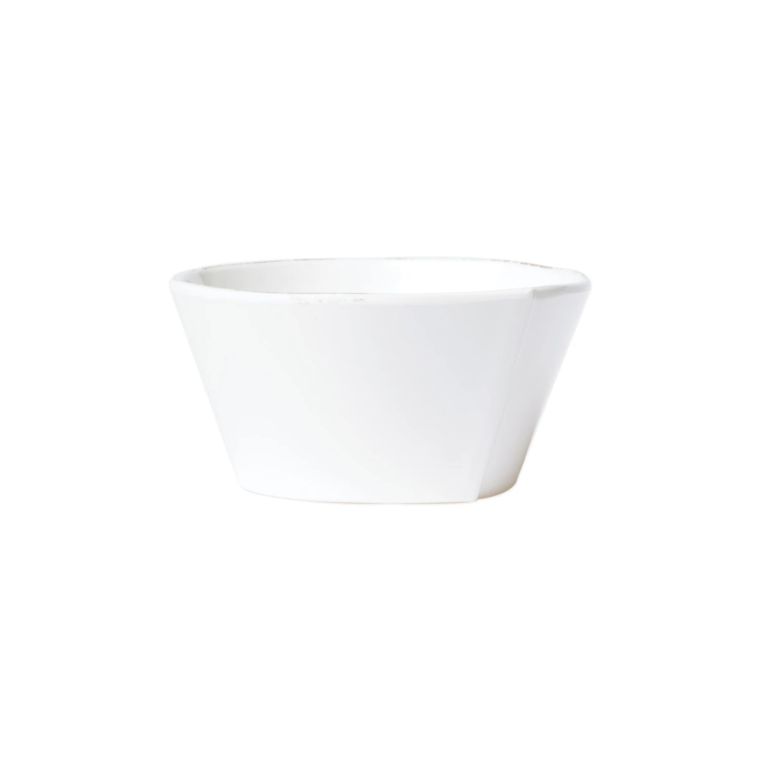Melamine Lastra White Stacking Cereal Bowl 3 Melamine Lastra White Stacking Cereal Bowl