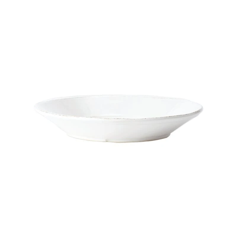 Melamine Lastra White Pasta Bowl 3 Melamine Lastra White Pasta Bowl