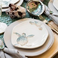 Tartaruga Turtle With Tail Salad Plate 10 Tartaruga Turtle With Tail Salad Plate -Homeware Shop TAR 9701D LSALT 3 1800x1800