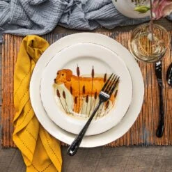 Wildlife Hunting Dog Salad Plate -Homeware Shop WDL 7801GR 4 1800x1800
